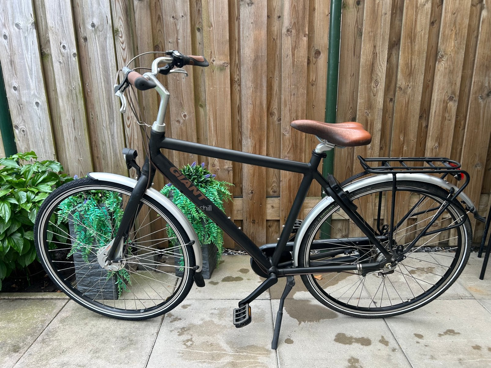 28 inch heren/jongensfiets Giant Chill, Ophalen, Versnellingen, Giant, Zo goed als nieuw