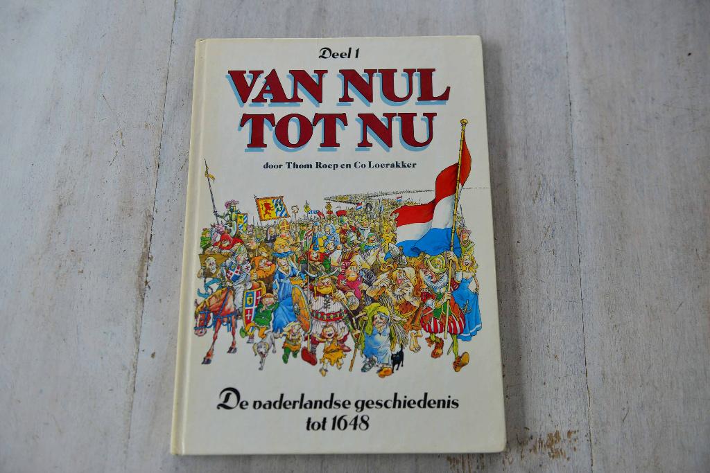 Van Nul tot Nu = Deel 1 = HC = de Vaderlandse Geschiedeni, Boeken, Stripboeken, Meerdere stripboeken, Verzenden, Gelezen