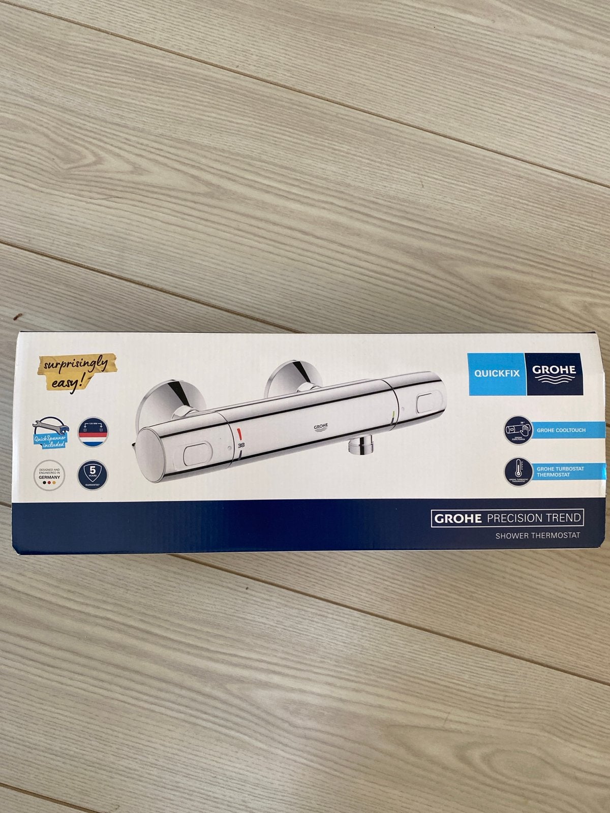 Grohe Precision Trend Douchethermostaat Nieuw in Doos, Ophalen, Nieuw, Chroom, Douche