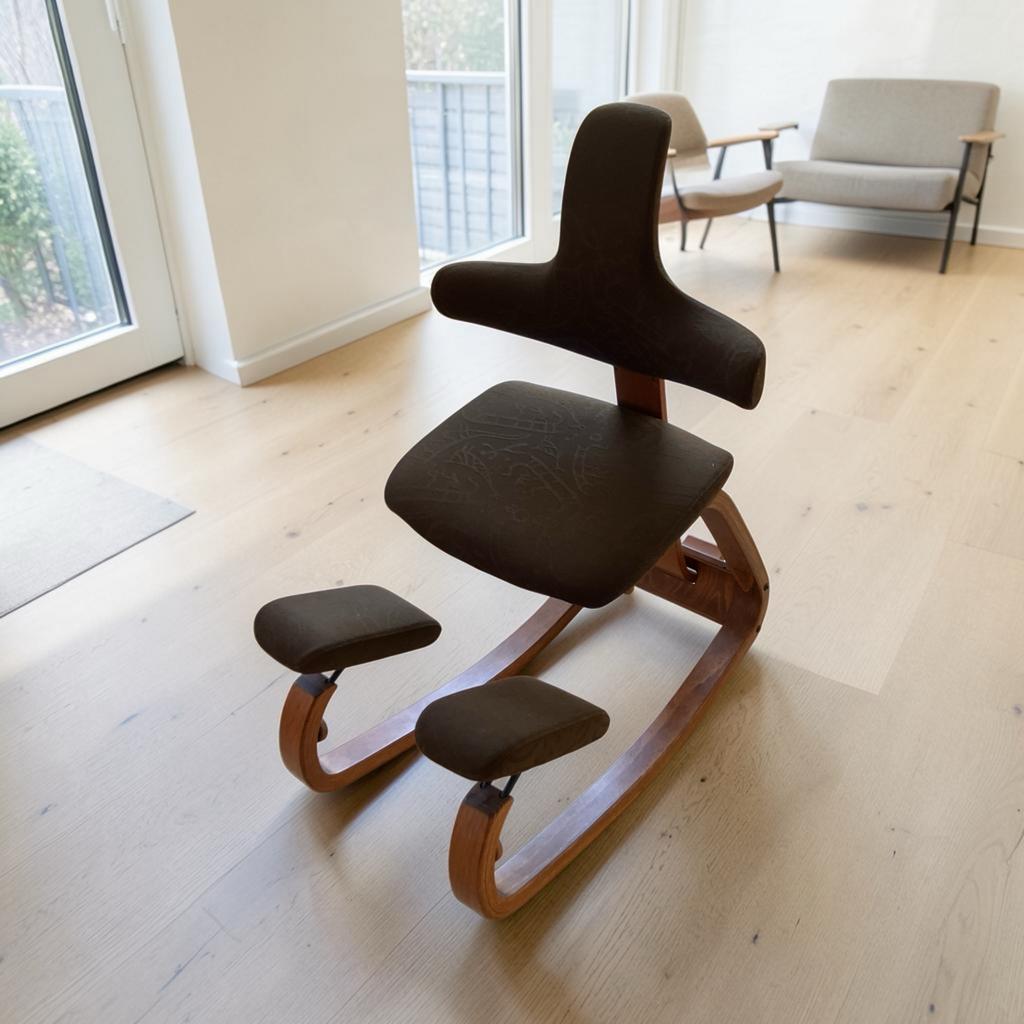 Stokke Variable Balans Kniestoel -  Thatsit, Ophalen, Bruin, Huysmans, Zo goed als nieuw