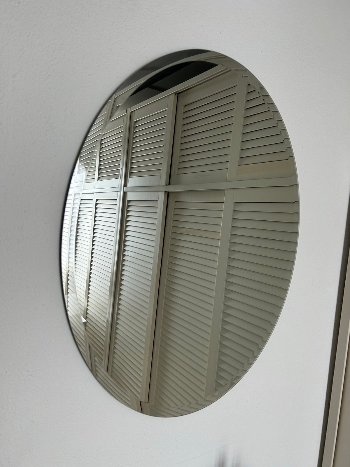 Ovale spiegel 55 x 70 cm, Huis en Inrichting, Ophalen, Gebruikt, Minder dan 100 cm, Ovaal