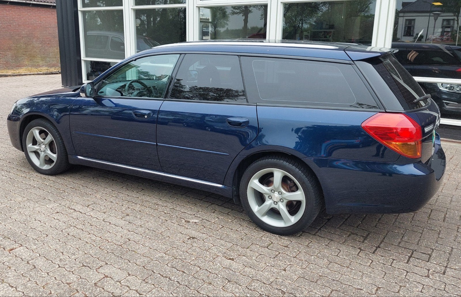 Subaru Legacy 3.0 R TW AUT AWD 2004 Blauw, Auto's, Subaru, Automaat, Beige, Blauw, Stationwagon