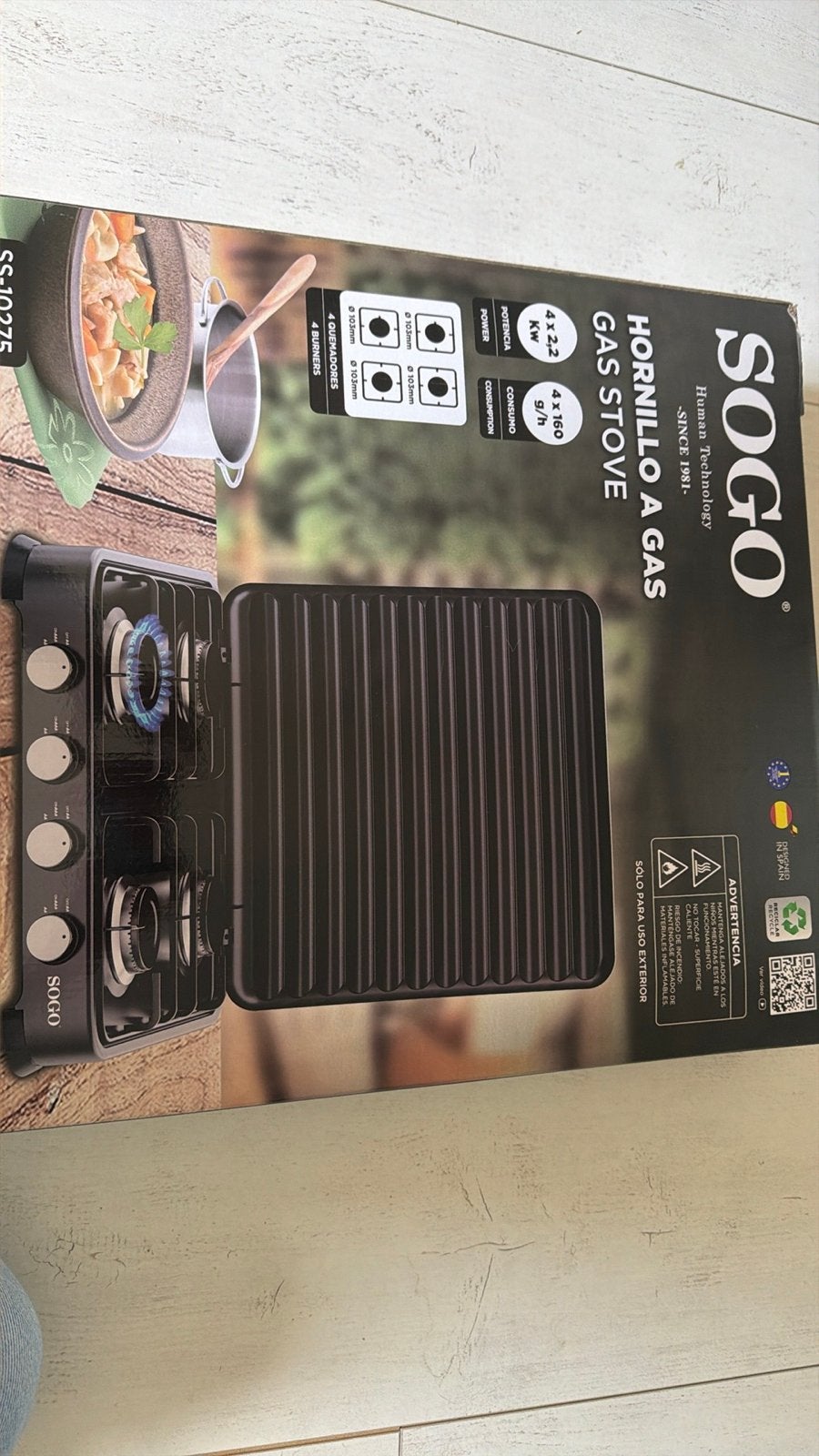 Sogo Camping Gasfornuis - Nieuw en Ongebruikt, Ophalen of Verzenden, Nieuw