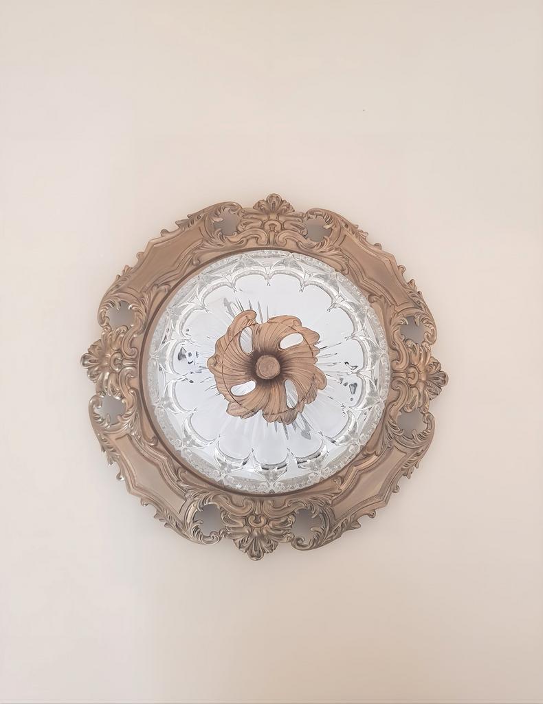 Prachtige Plafonniere, Vintage, Huis en Inrichting, Lampen | Plafondlampen, Ophalen of Verzenden