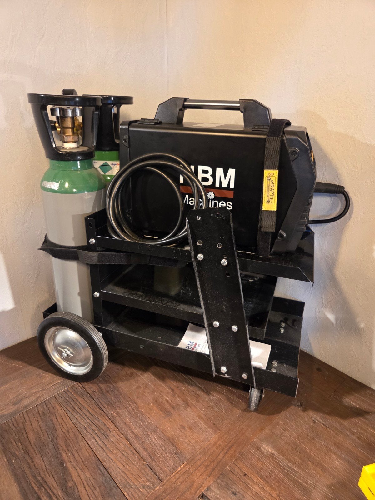 HBM 200 CI Inverter Lasapparaat met MIG/TIG/MMA functie, Ophalen, Zo goed als nieuw, 150 tot 250 ampère, Inverter