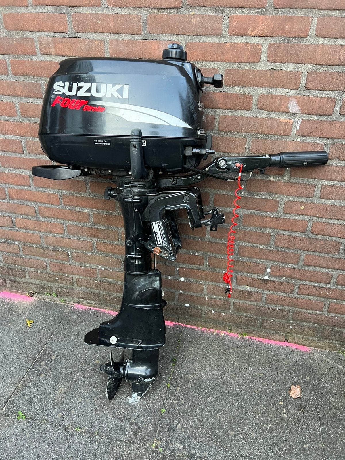 Suzuki 6 pk 4 takt kortstaart, Gebruikt, 5 tot 10 pk, Viertaktmotor, Ophalen of Verzenden