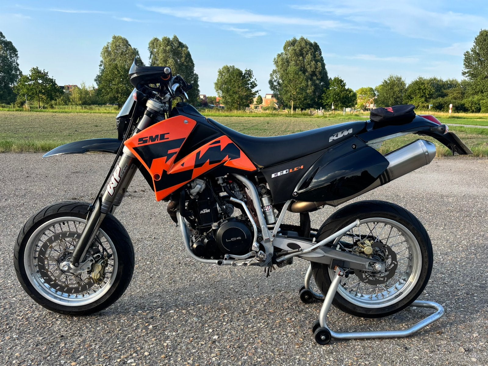 KTM 660 SMC, Particulier, Minimaal motorrijbewijs A2, 1 cilinder, 12 t/m 35 kW