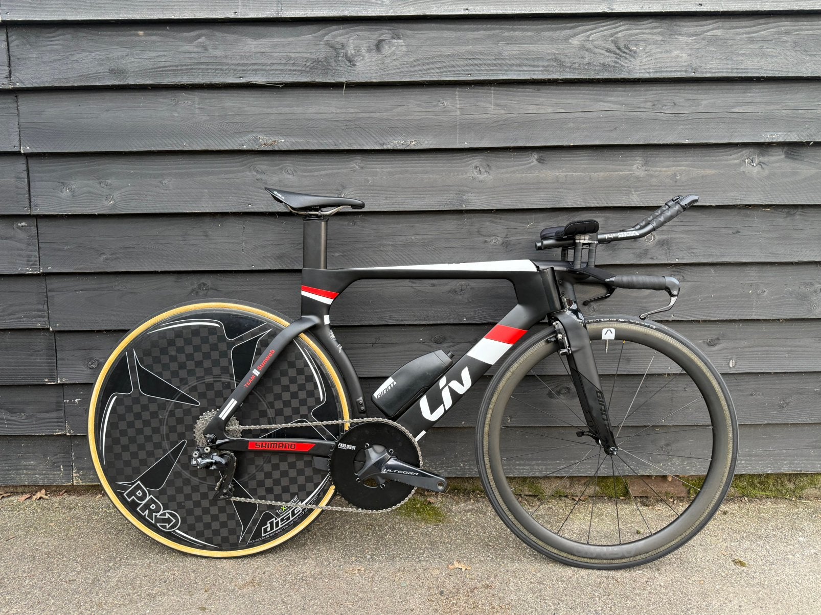 GIANT Trinity maat S tijdritfiets, 28 inch, Carbon, 49 tot 53 cm, Zo goed als nieuw