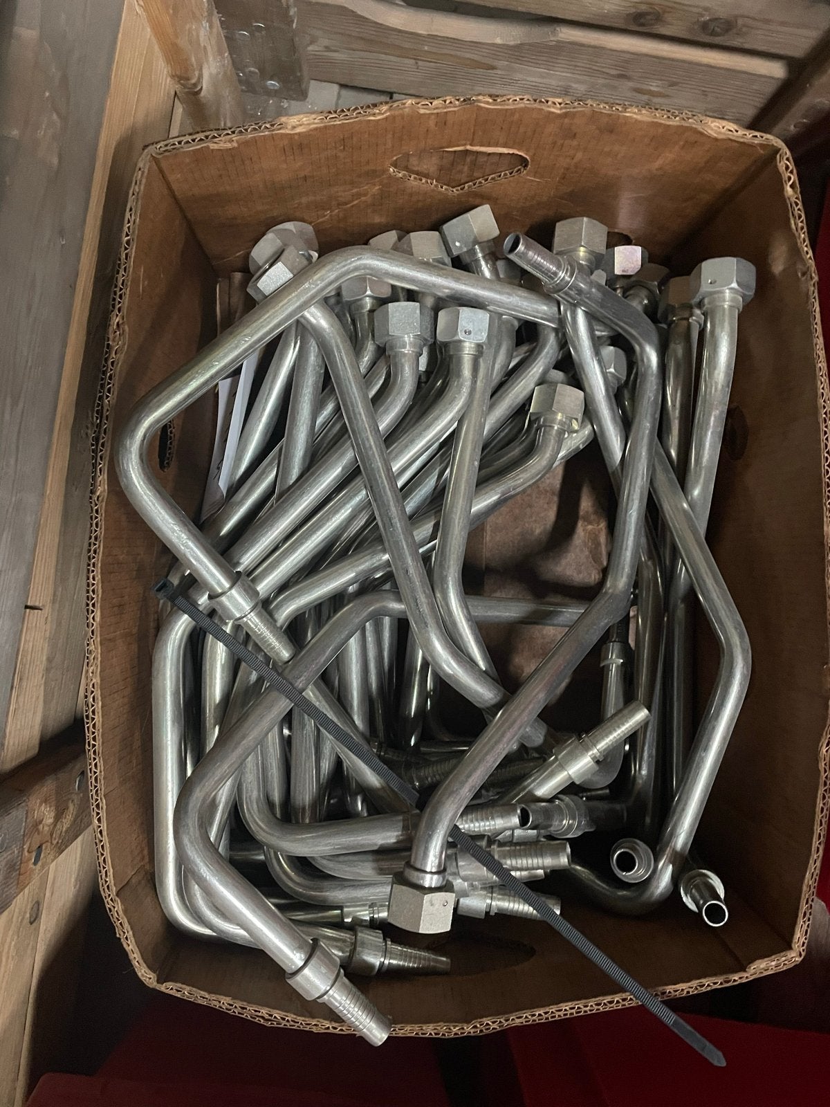 Pallet vol hydrauliek koppelingen, Ophalen, Nieuw