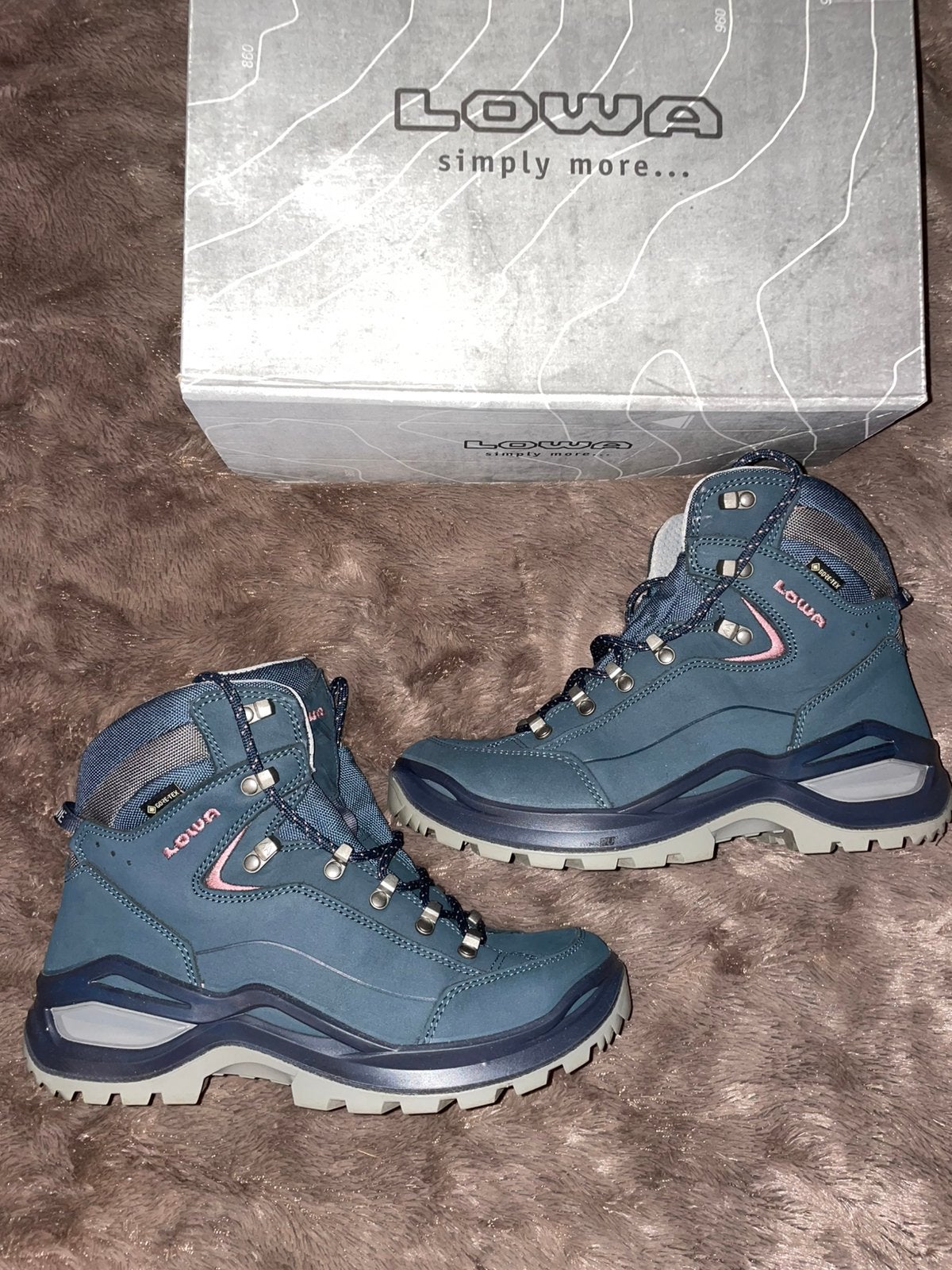 Lowa Renegade EVO GTX Mid WS 321916 9327 maat 39.5, Ophalen of Verzenden, Zo goed als nieuw, Schoenen