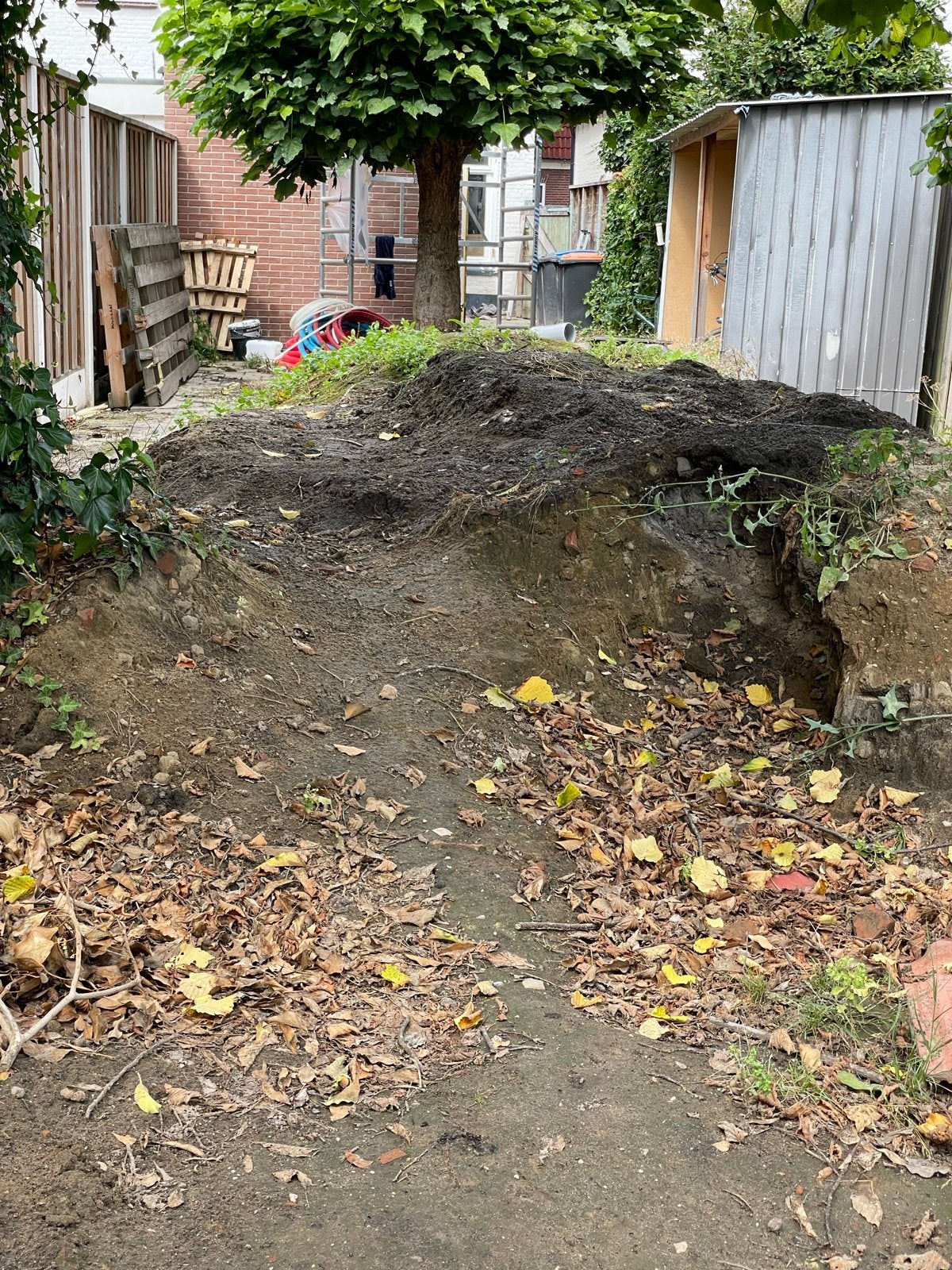 Ongeveer 10 kuub ophoogzand gratis af te halen, Tuin en Terras, Zand, Ophalen, Gebruikt, Ophoogzand