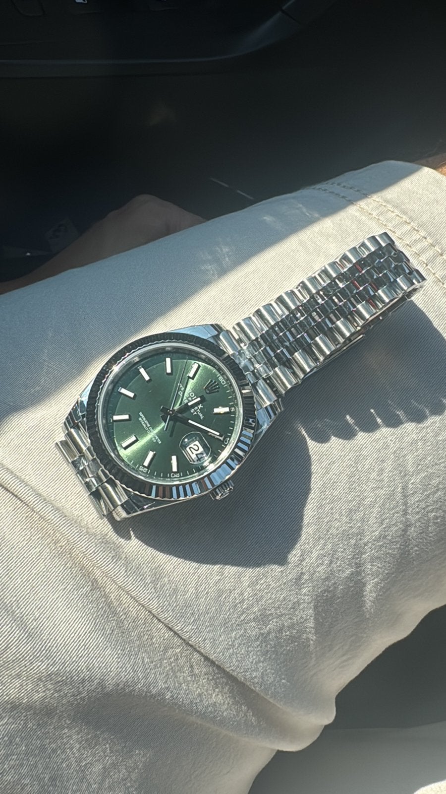 Rolex Datejust 41mm Mint Green Dial, Ophalen of Verzenden, Nieuw, Staal, Rolex