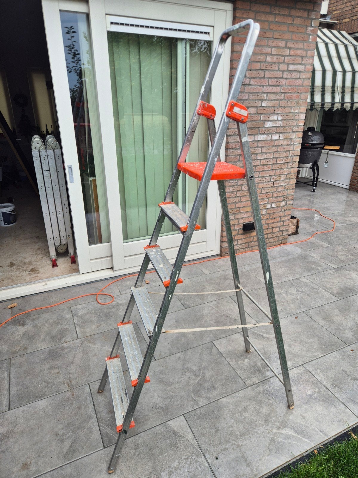 trap, Ophalen, Gebruikt, Trap, Opvouwbaar of Inschuifbaar