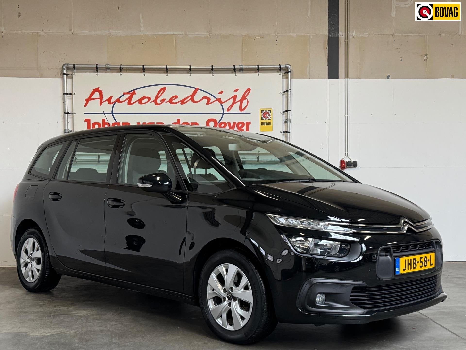 Citroen Grand C4 SpaceTourer 1.2 PureTech|7P.|Cruise|Stoelve, Voorwielaandrijving, Gebruikt, 1199 cc, Met garantie (alle)