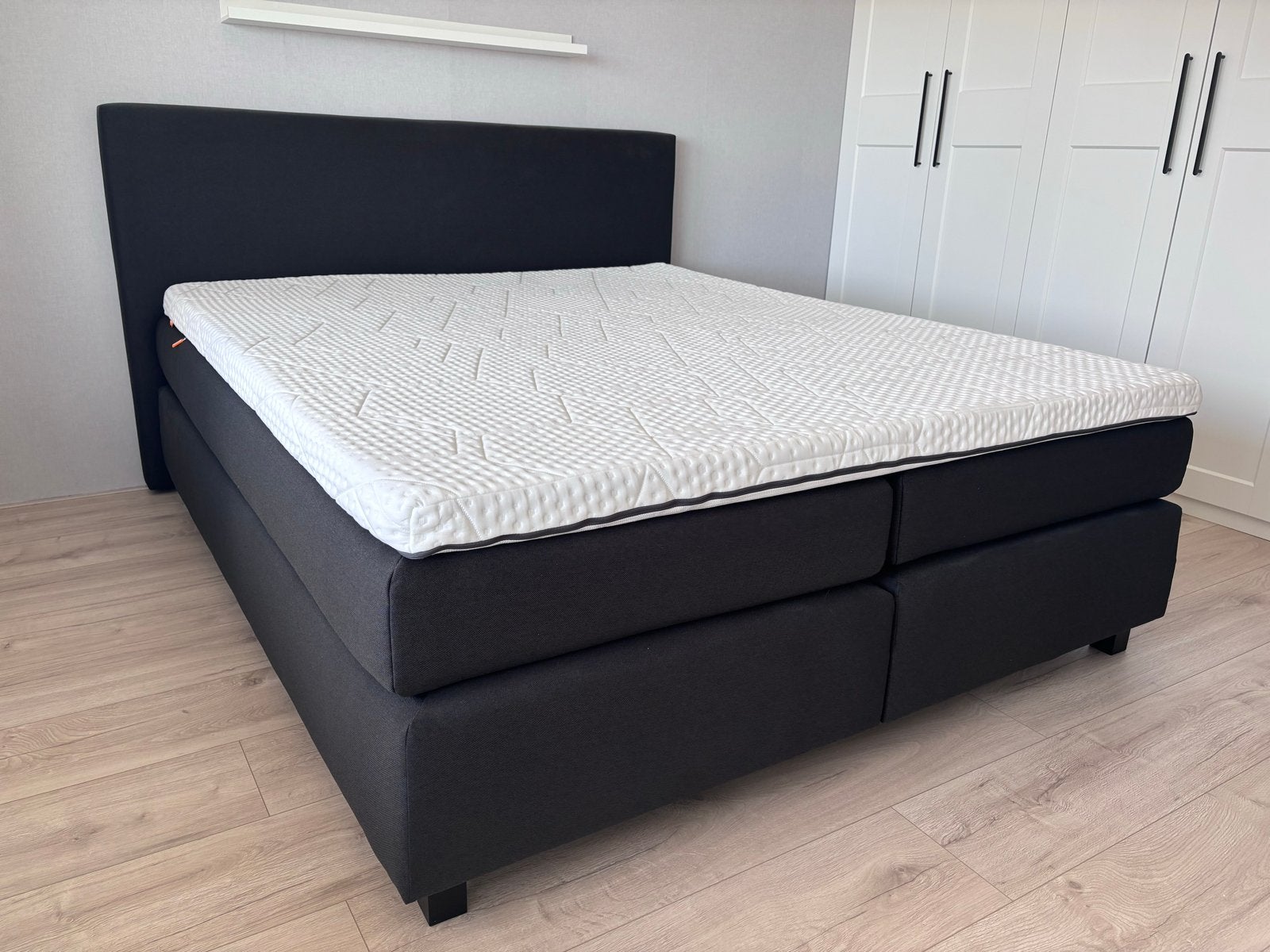 Karlsson Autentik Tunn boxsping 180x210 Emma Original Topper, Ophalen, 210 cm, Tweepersoons, Zo goed als nieuw