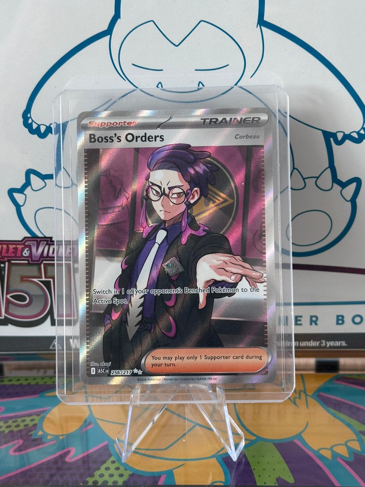 Boss’s Orders (Corbeau) Full Art (256/217) - Ascended Heroes, Ophalen of Verzenden, Nieuw, Losse kaart