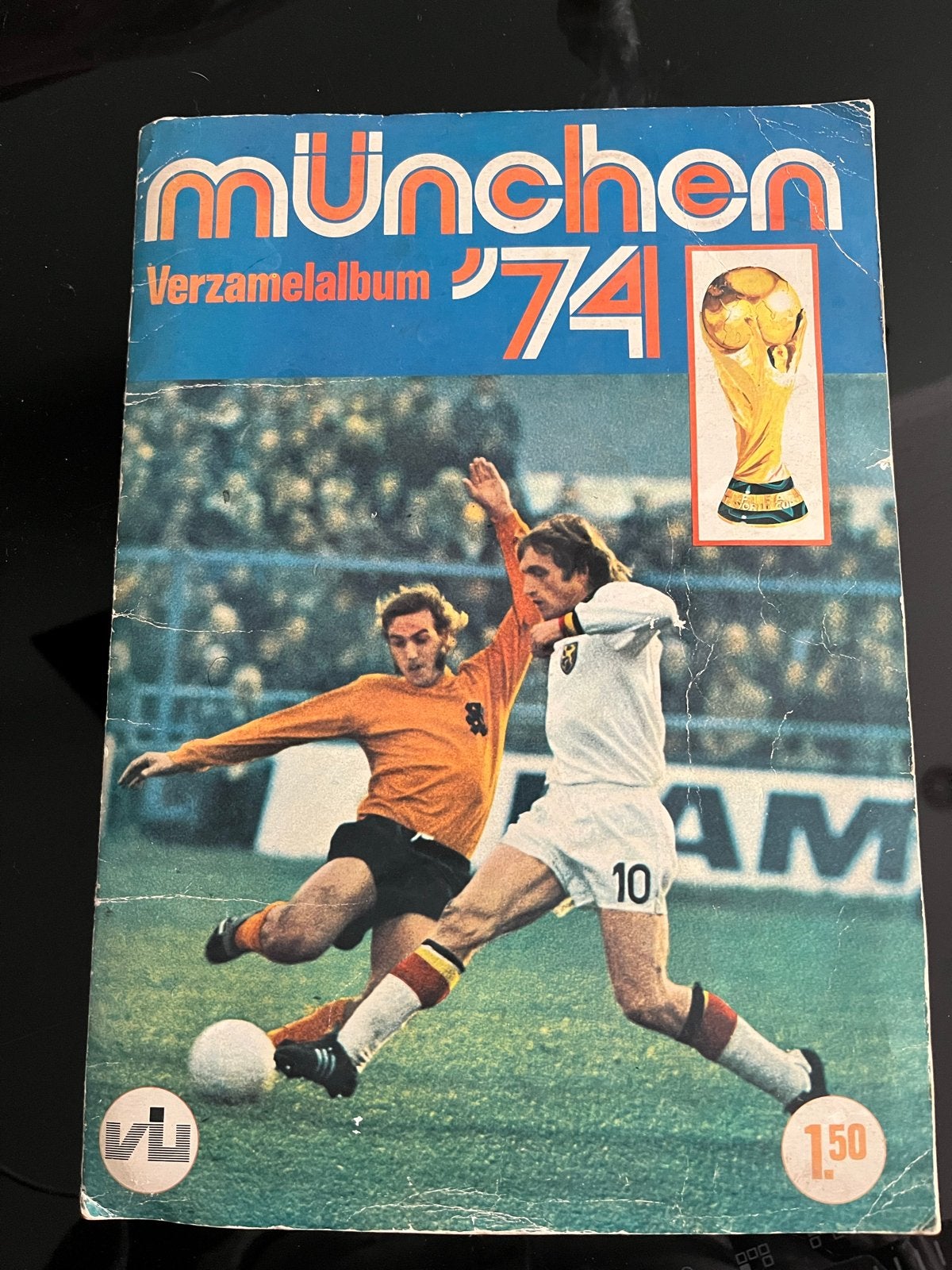 München '74 Verzamelingalbum WK Voetbal, Ophalen of Verzenden, Gelezen, Plaatjesalbum