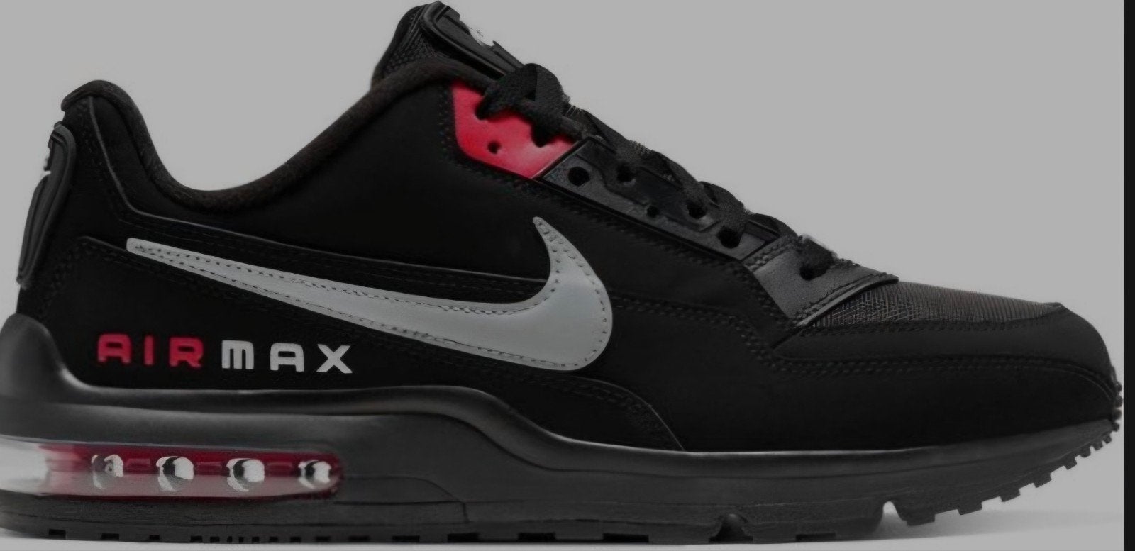 Nike Air Max Command Flex (GS) Zwart/Rood Sneakers Maat 44.5, Ophalen of Verzenden, Zo goed als nieuw, Zwart