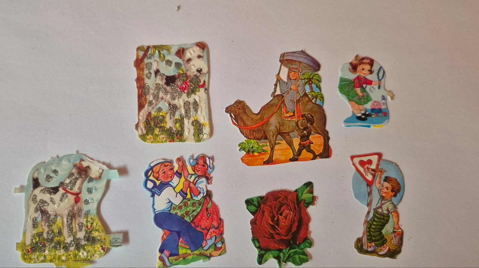 Vintage Poezieplaatjes - Diverse Afbeeldingen, Verzamelen, Ophalen of Verzenden
