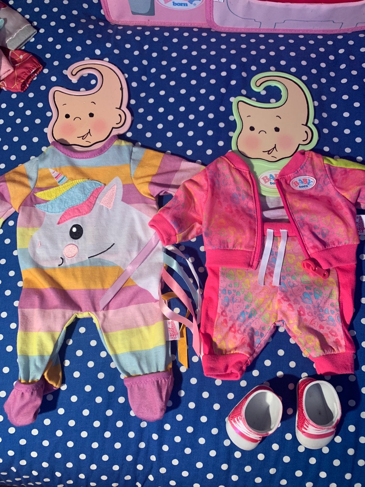 Baby born poppen kleertjes €10,- per foto, Kinderen en Baby's, Speelgoed | Poppen, Ophalen of Verzenden, Zo goed als nieuw, Babypop