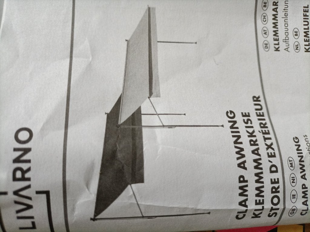 Zonnescherm, Tuin en Terras, Ophalen, Overige typen, Nieuw, 150 tot 300 cm
