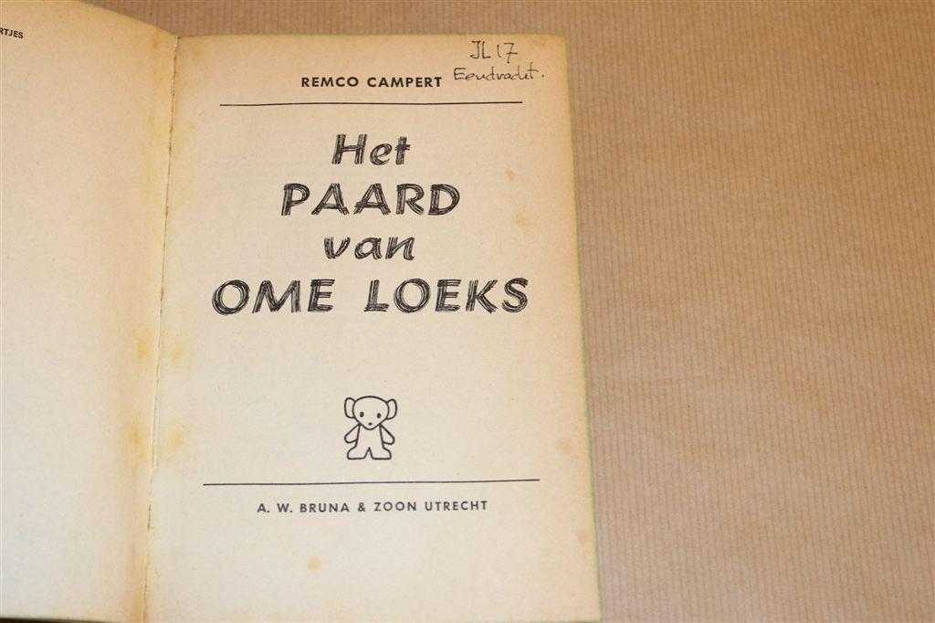 Het Paard van Ome Loeks — Remco Campert [1962], Boeken, Ophalen of Verzenden, Gelezen