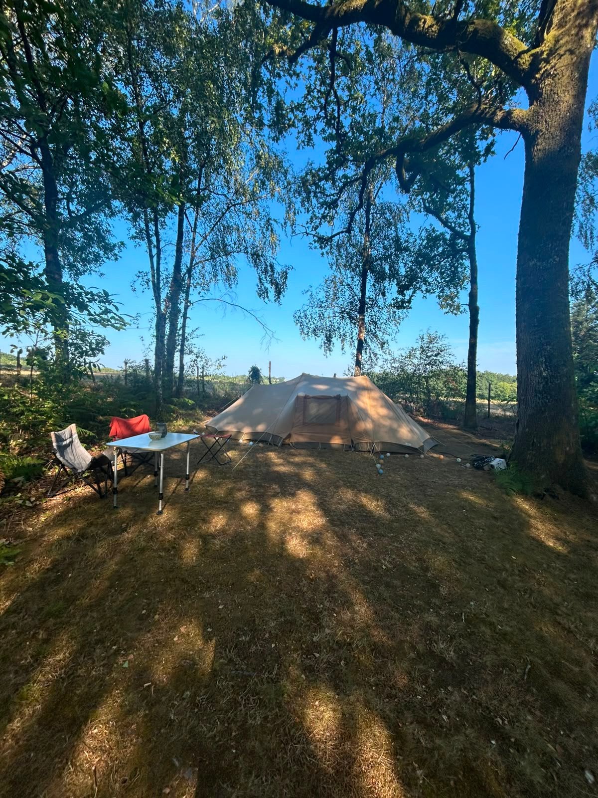 (Lichtgewicht) tent Kever Erdman Schmidt, Caravans en Kamperen, Tenten, Ophalen, Gebruikt, Tot en met 4