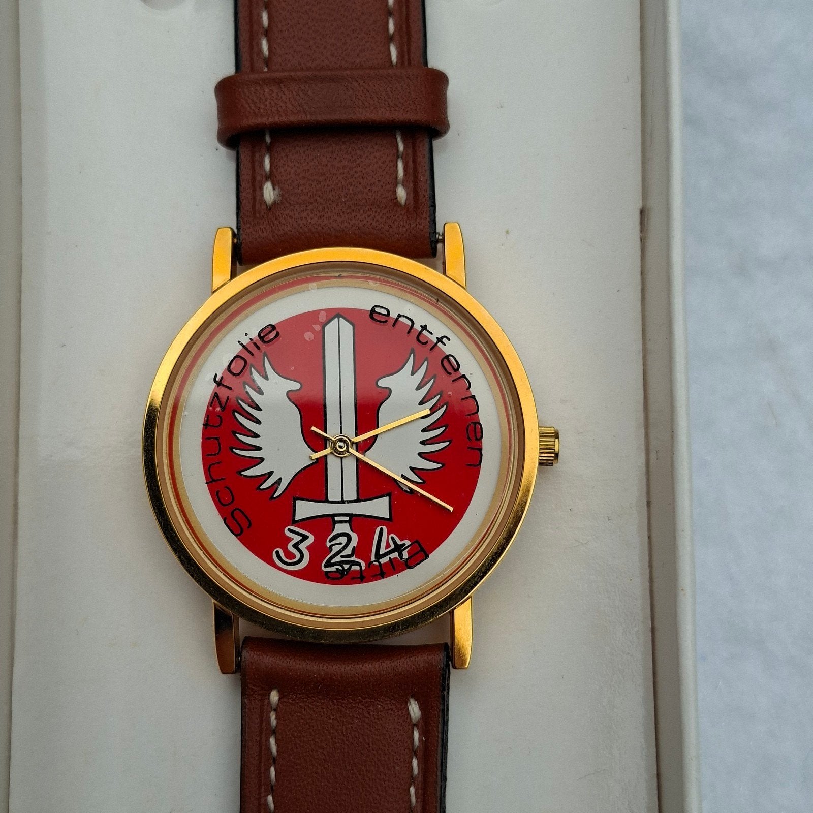 Nieuw verzamelitem: Militair horloge met embleem, Ophalen of Verzenden, Luchtmacht, Duitsland, Overige typen