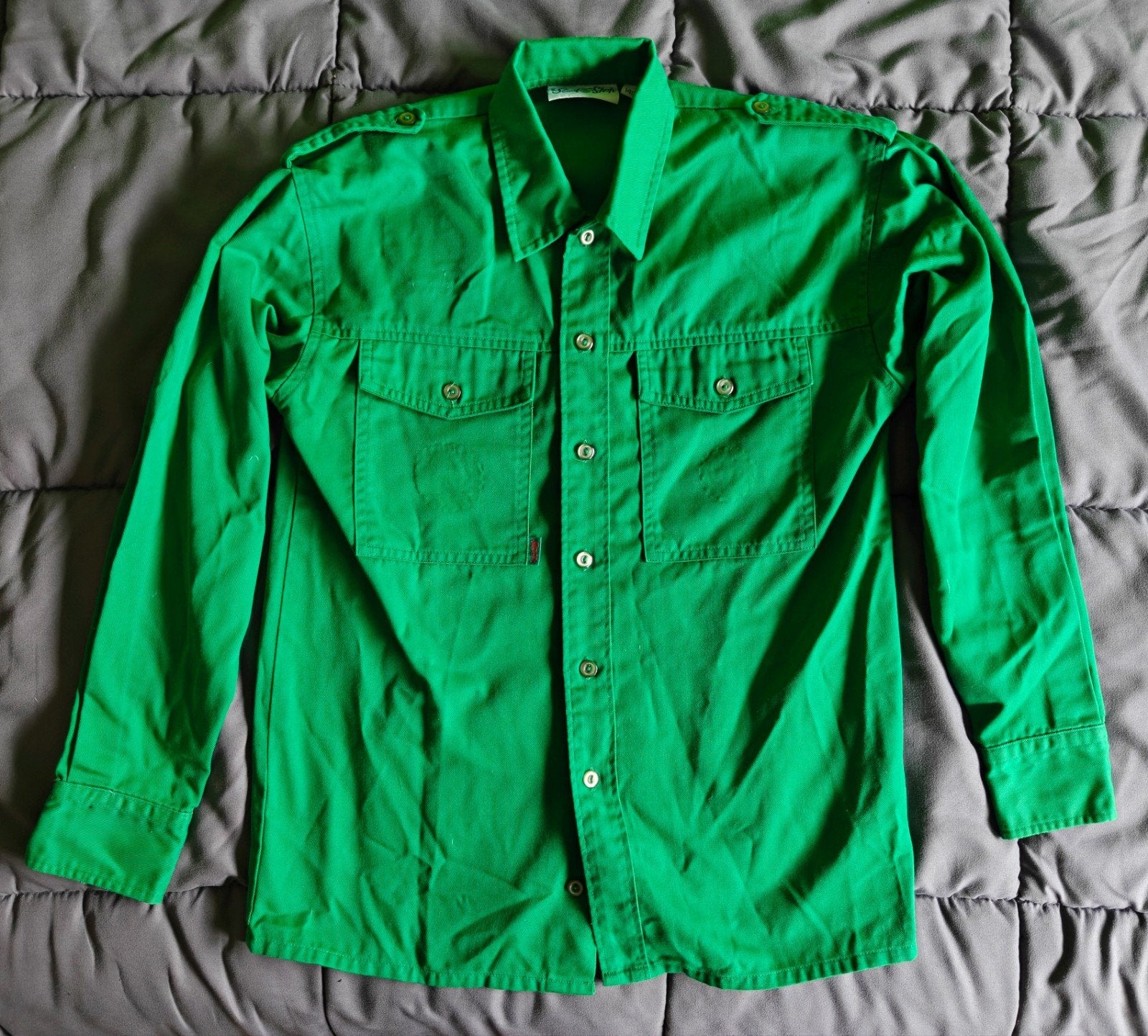 Scouting Blouse Welpen (Oud model, Groen), Maat 140, Verzenden, Gebruikt, Kleding