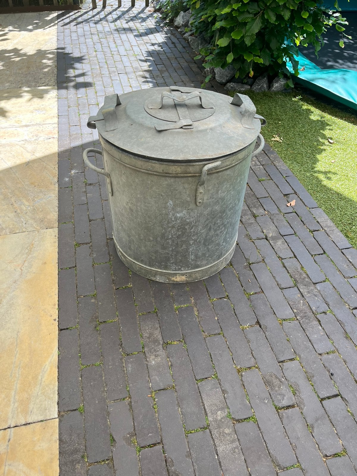 Zinker emmer keter, Tuin en Terras, Ophalen, Gebruikt