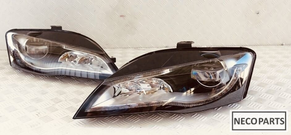 AUDI R8 420 VOLL LED SCHEINWERFER 2007-2012 ORIGINAL KOMPLET, Gebruikt, -, -, -
