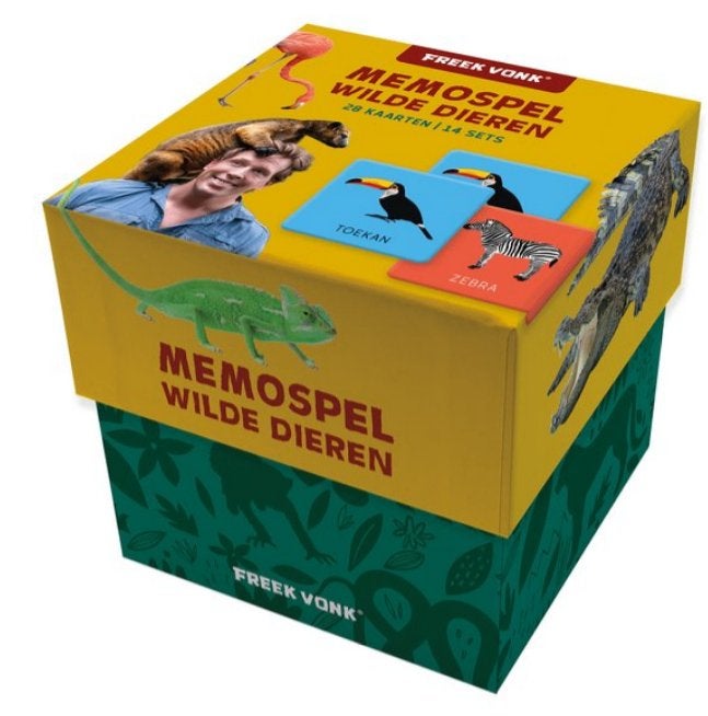Freek Vonk: Memospel Wilde Dieren, ., Nieuw, Ophalen of Verzenden, .