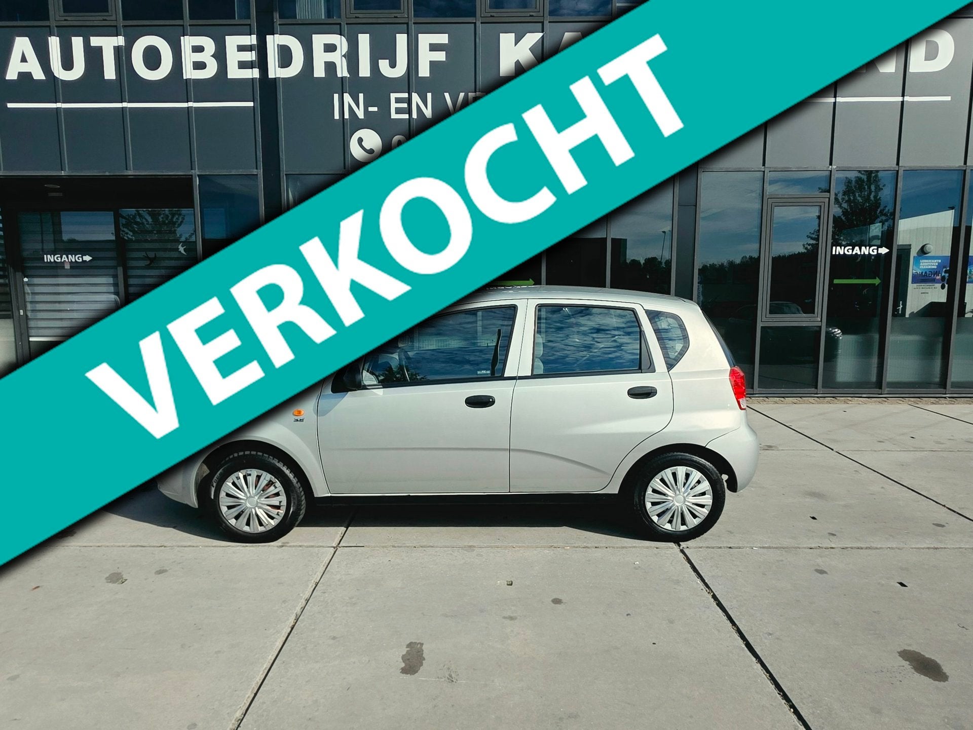 Daewoo Kalos 1.2 Spirit - Airco - Dakje - Electr Ramen -, Auto's, Voorwielaandrijving, 1150 cc, Gebruikt, 4 cilinders