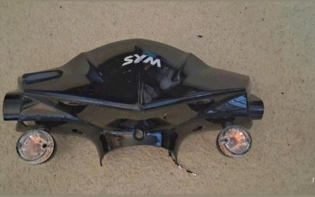 Stuurkap met verlichting Sym Orbit 1, Ophalen, Gebruikt, Kap