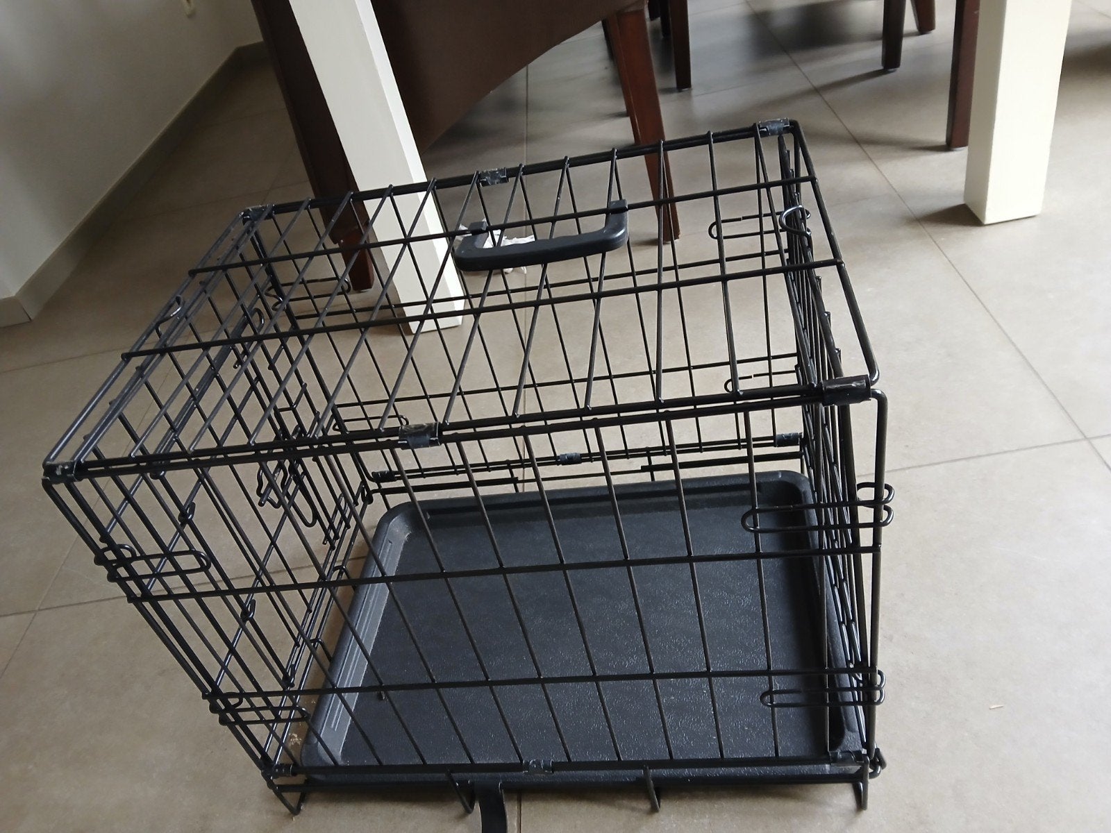 kleine bench, Dieren en Toebehoren, Hondenhokken, Ophalen, Zo goed als nieuw, Minder dan 75 cm, Minder dan 65 cm