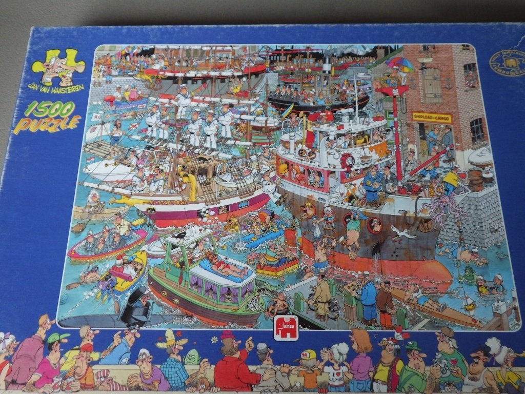Jan van haasteren de haven, Ophalen of Verzenden, 500 t/m 1500 stukjes, Zo goed als nieuw