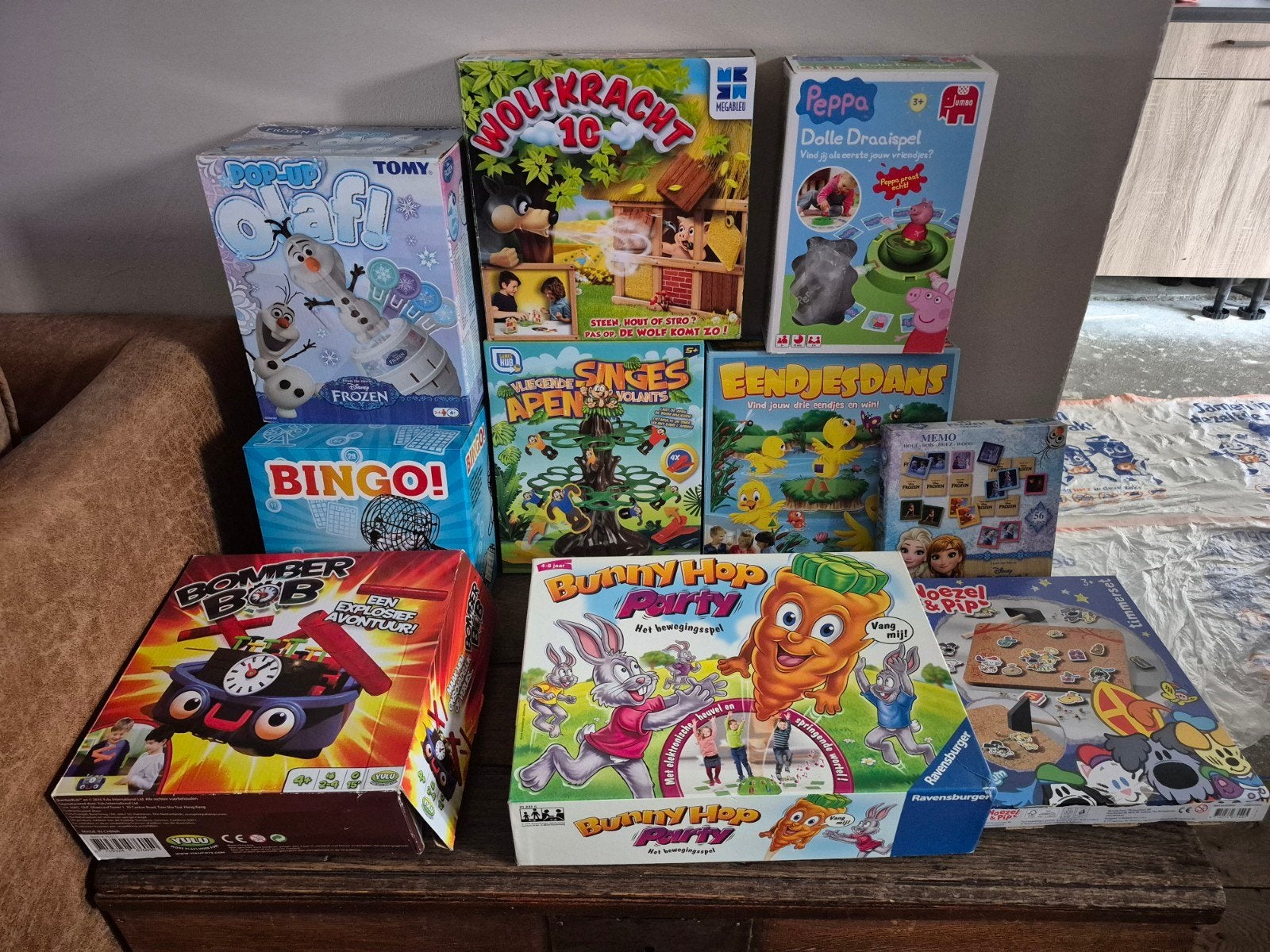 Leuke kinderspellen te koop!, Ophalen of Verzenden, Gebruikt