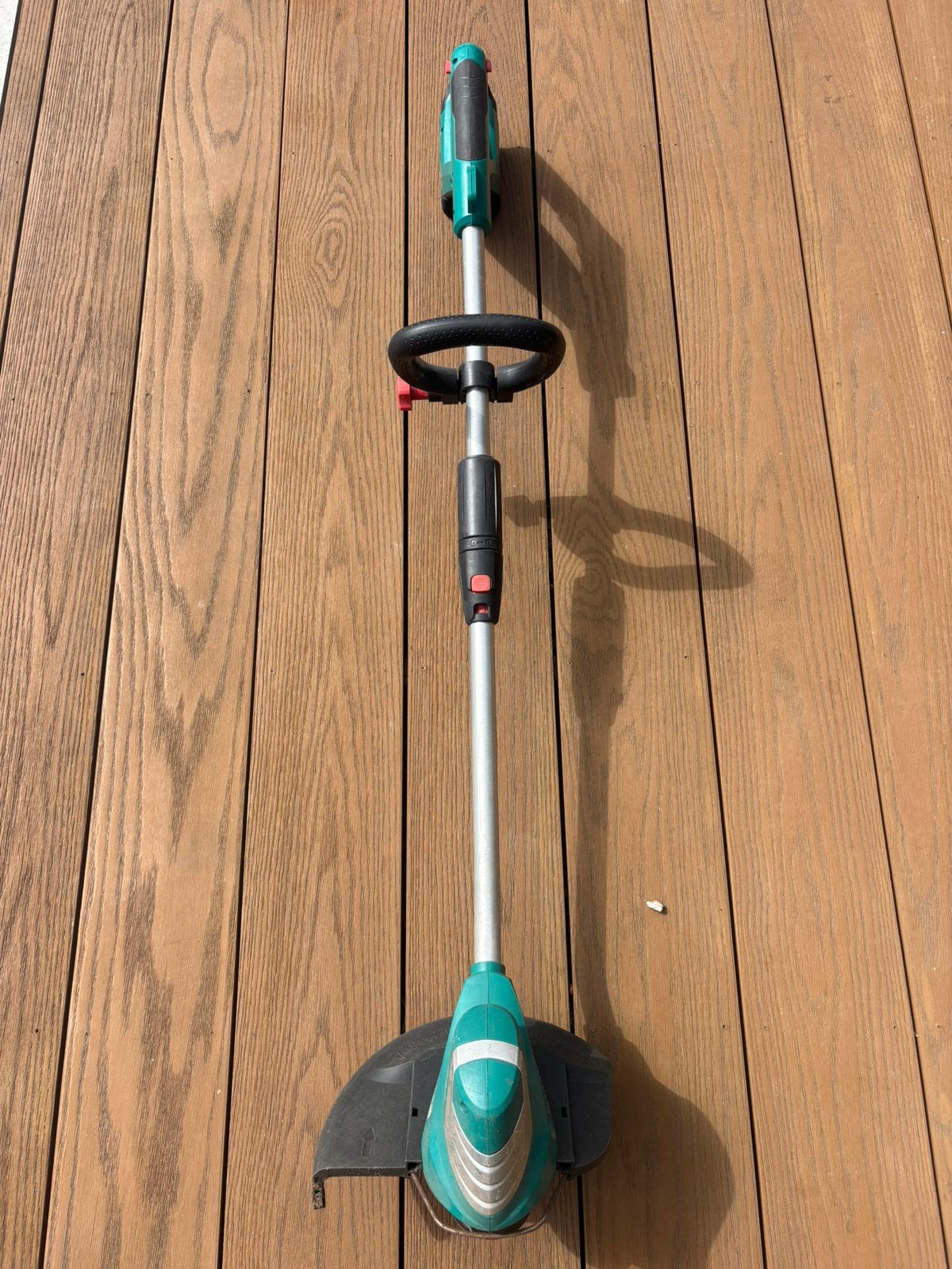 Bosch accu 36v grastrimmer, Ophalen, Zo goed als nieuw, Accu