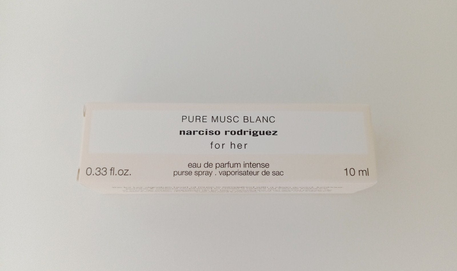 Nieuw Narciso Rodriguez Pure Musc Blanc For Her Parfum 10 ml, Ophalen of Verzenden, Nieuw