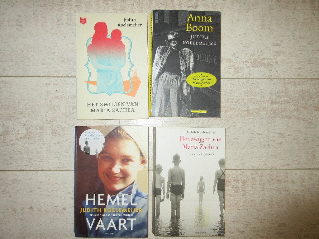 Judith Koelemeijer, Hemelvaart, Anna Boom, Het zwijgen van.., Boeken, Ophalen of Verzenden, Zo goed als nieuw, Judith Koelemeijer