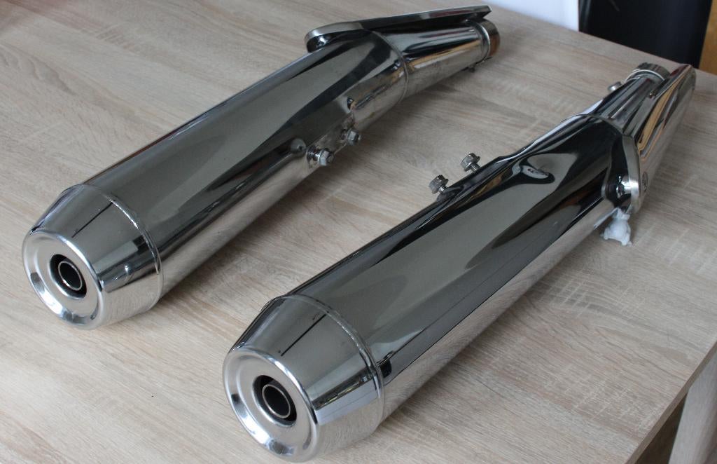 Original Uitlaat voor Moto Guzzi V7 II Stone, Motoren, Ophalen of Verzenden, Gebruikt