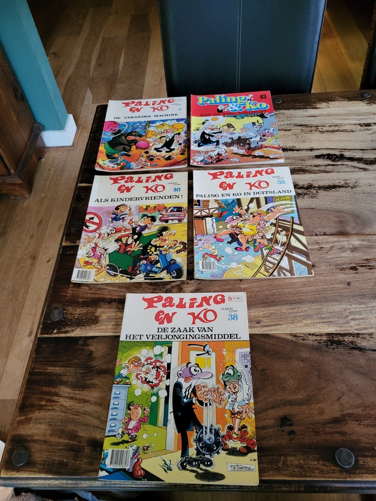 Paling en ko, Meerdere stripboeken, Ophalen of Verzenden, Gelezen