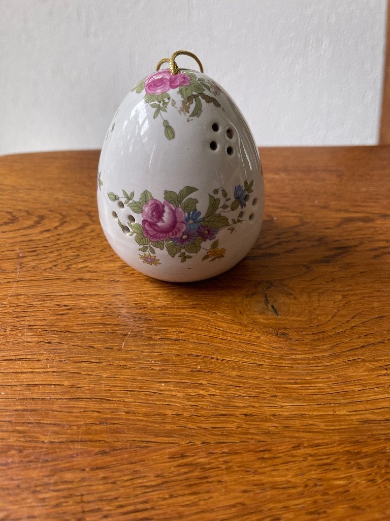 Geurverspreider "Ei" Porselein Nieuw, Huis en Inrichting, Ophalen of Verzenden, Nieuw, Kaars