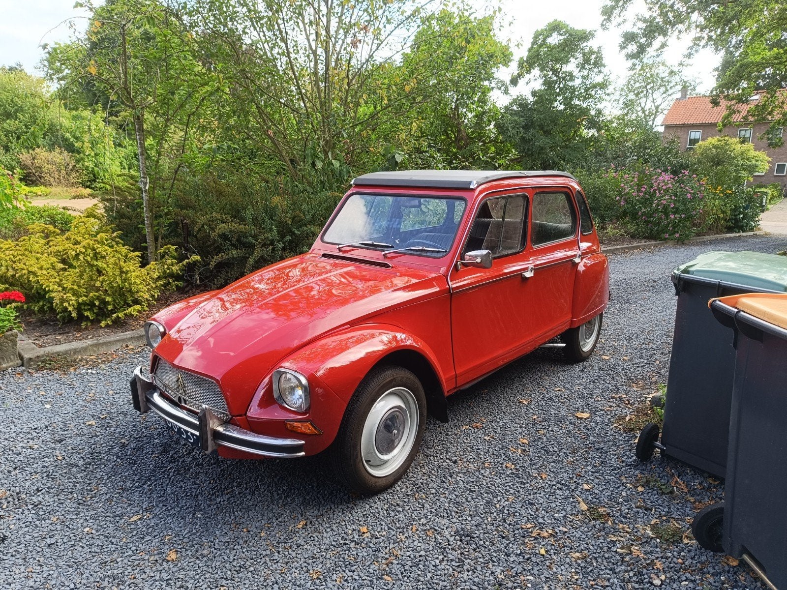 Citroën Dyane 0.6 1973 Rood, 602 cc, Origineel Nederlands, Handgeschakeld, Particulier