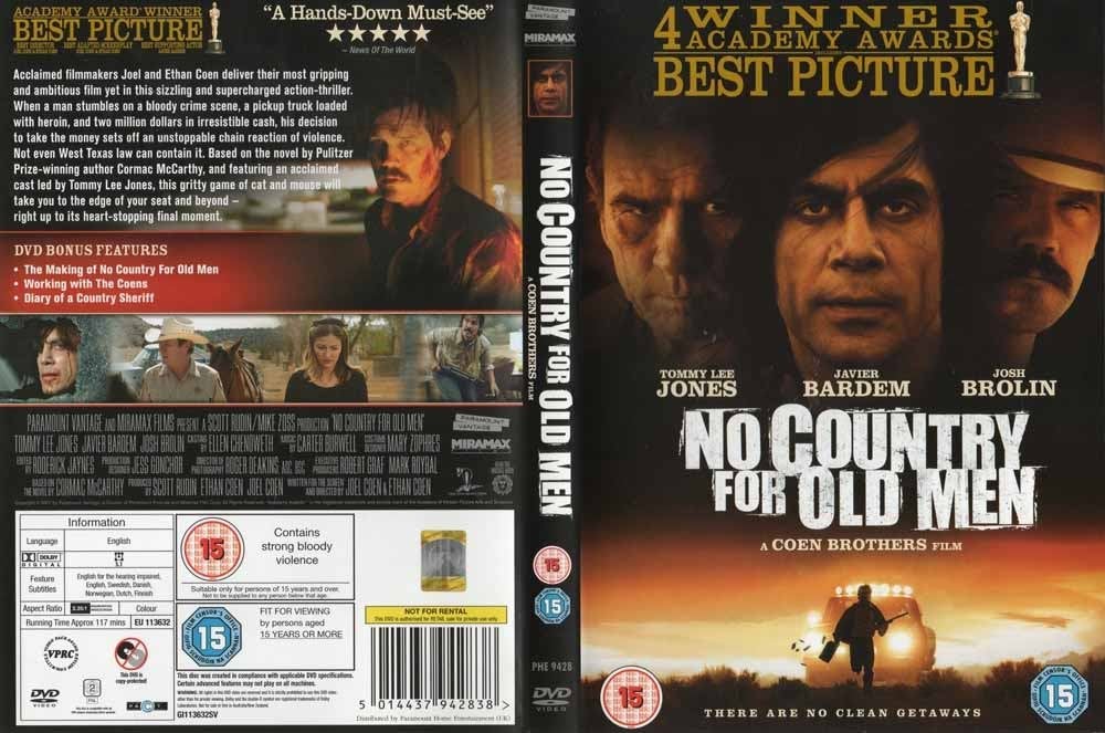 No Country for Old Men 2007 DVD met Tommy Lee Jones, Vanaf 16 jaar, Ophalen of Verzenden, Zo goed als nieuw, Actie en Avontuur