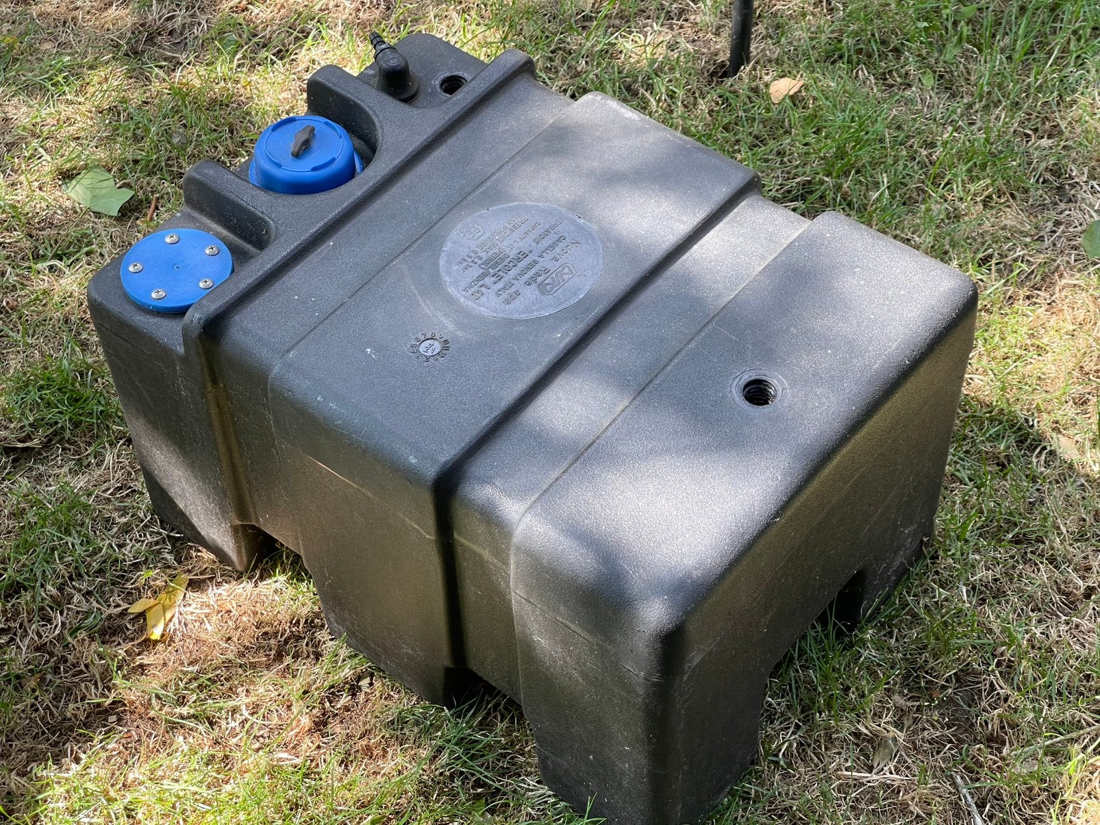 40ltr tank gebruikt voor 98 benzine boot, Ophalen, Gebruikt, Motor en Techniek, Zeilboot of Motorboot