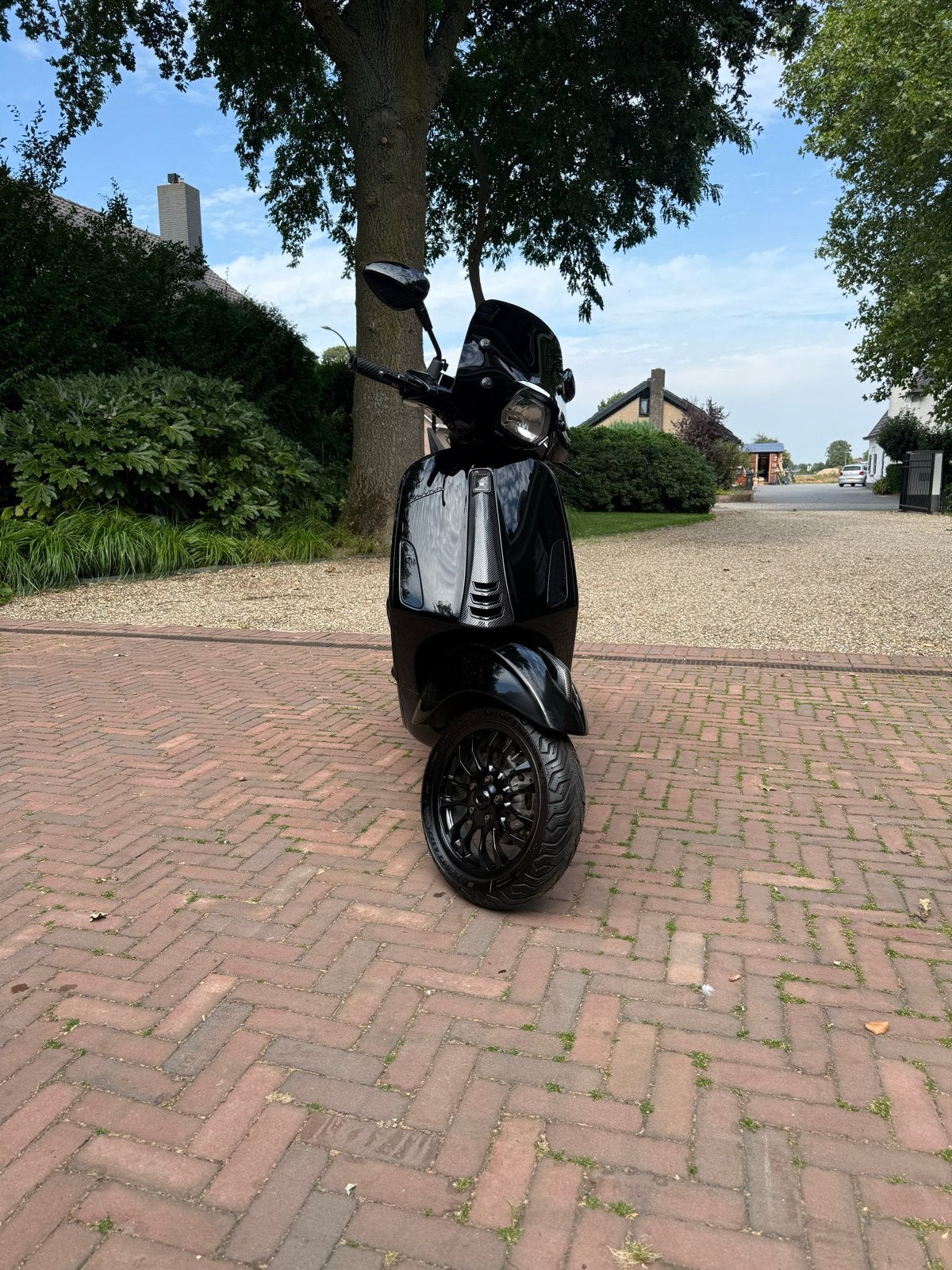 Vespa Sprint i-Get 4T – 2018 – 24.577 km – zwart, Gebruikt, Ophalen of Verzenden, Benzine, Vespa