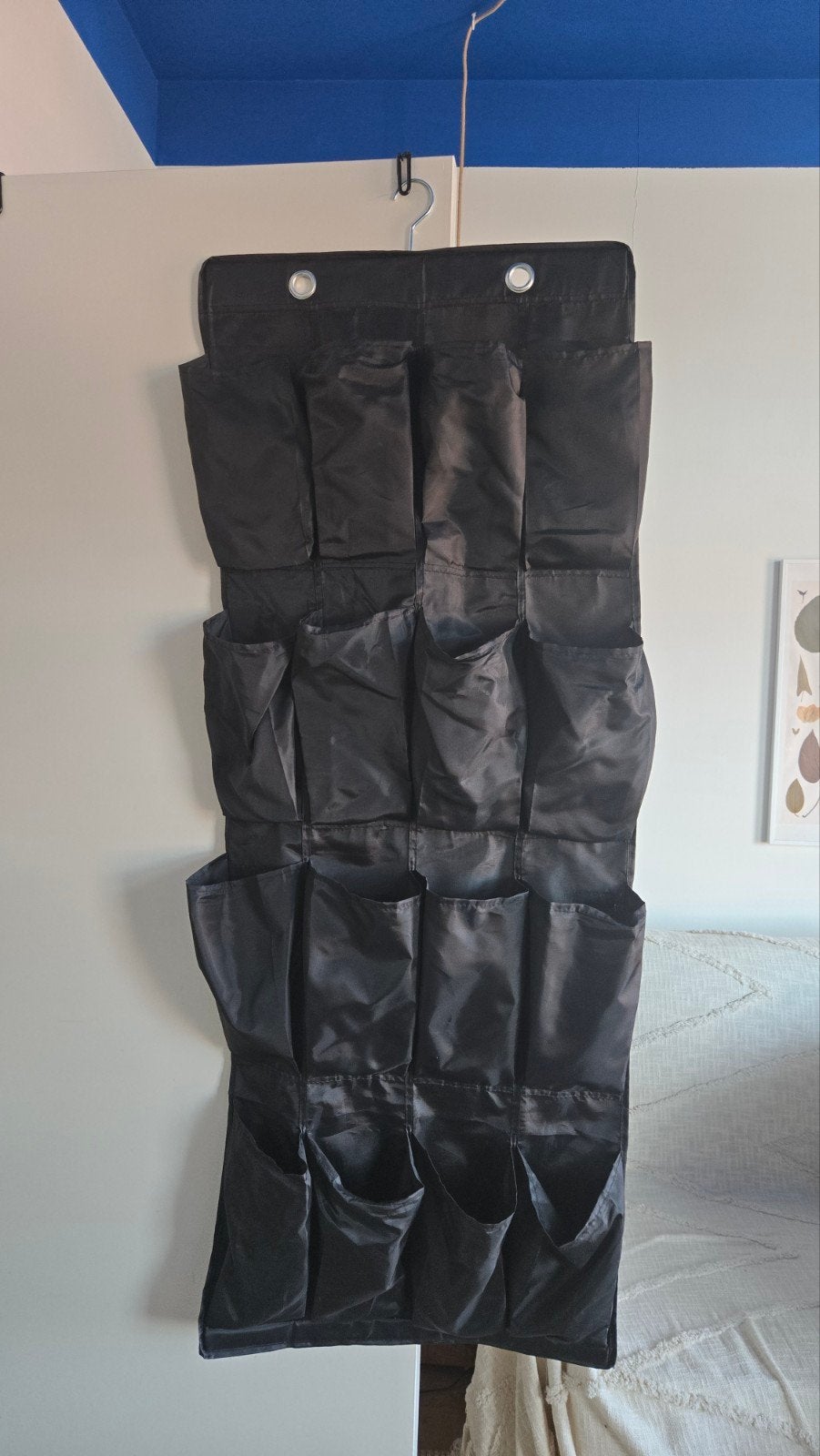 Schoenenhanger zwart 16 vakken, Ophalen of Verzenden