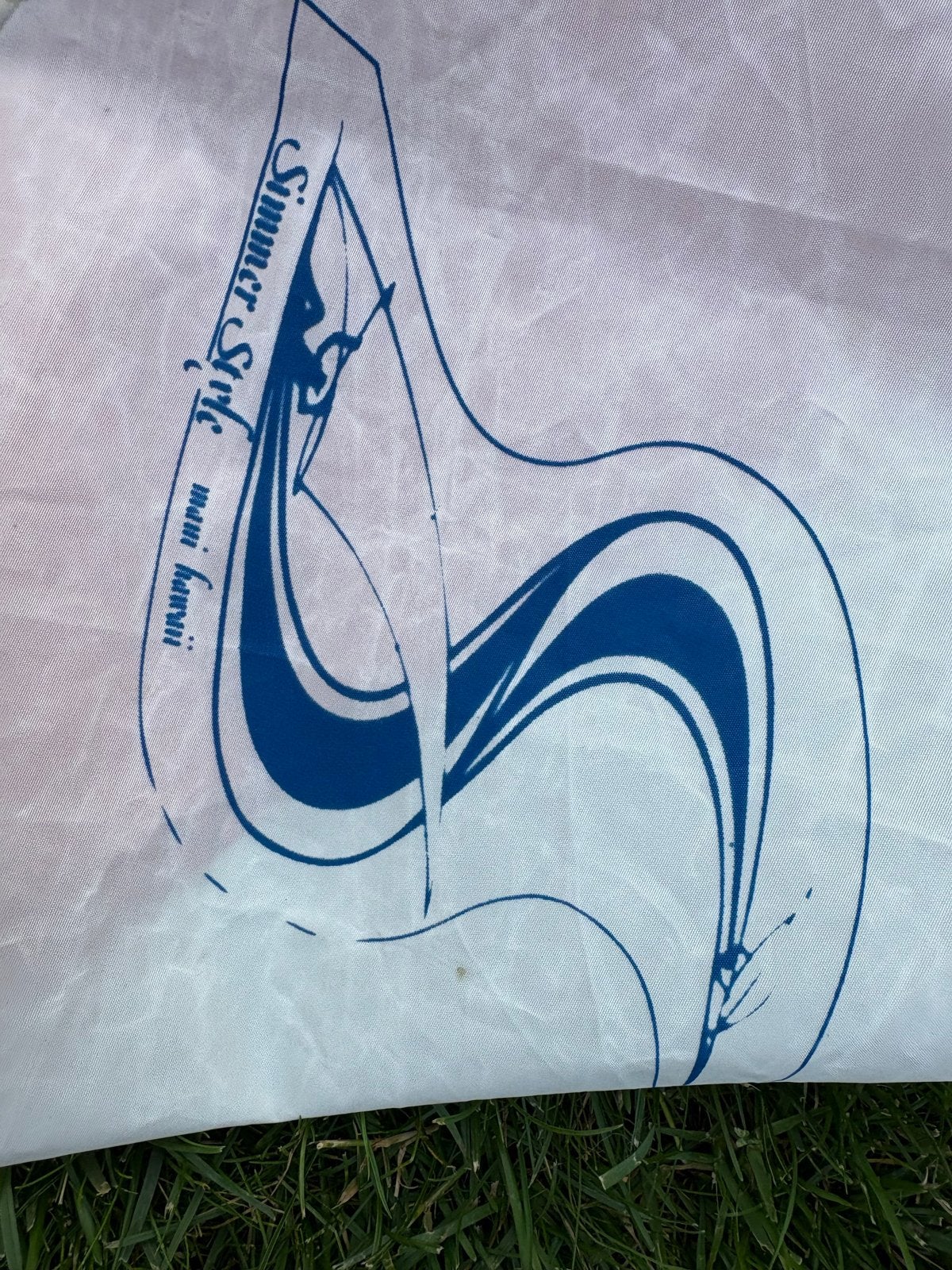 Simmer Style windsurfzeil 6.9 m², Overige merken, Gebruikt, 6.5 m² tot 8 m², Ophalen of Verzenden
