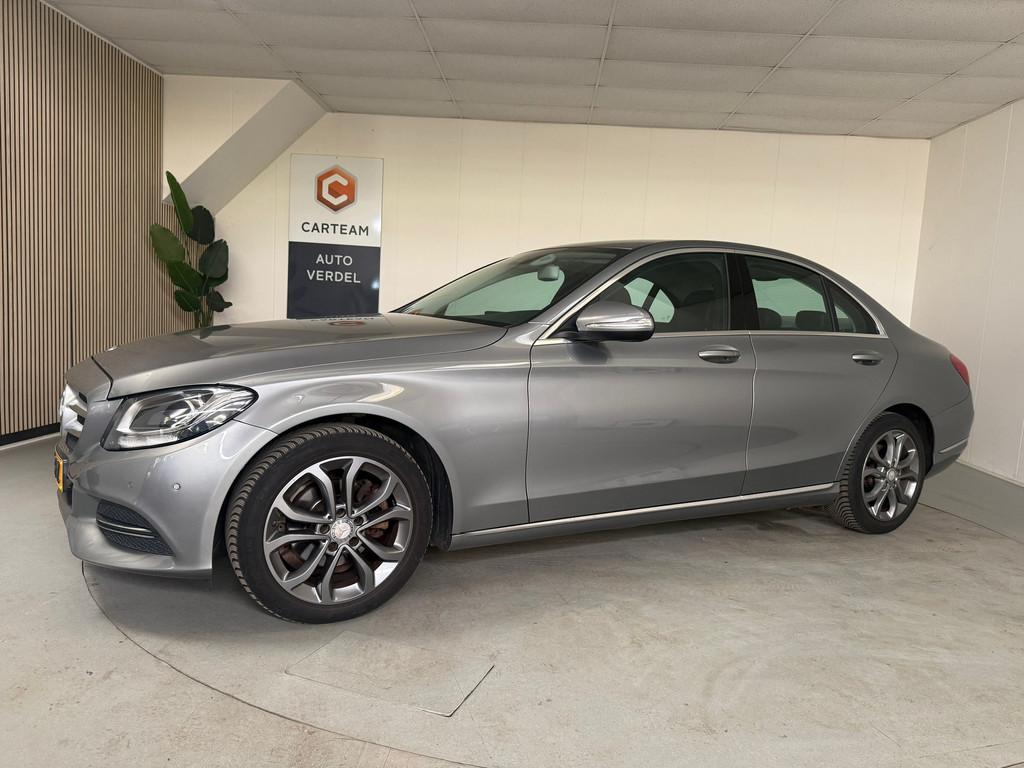 Mercedes-Benz C-klasse 180 Prestige Airco Automaat, LMV, Nav, Automaat, Euro 6, Automatische klimaatregeling, Bedrijf